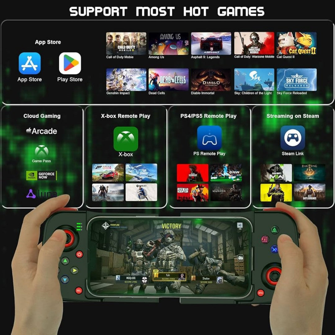 Gamepad móvil multiplataforma