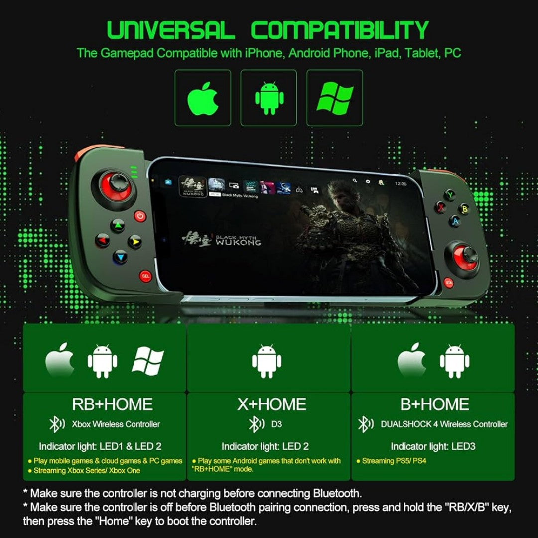 Gamepad móvil multiplataforma